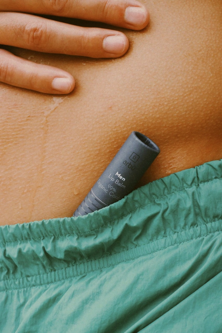 Men Zero-Waste Lip Balm
